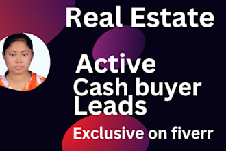 provide targeted real estate cash buyer leads