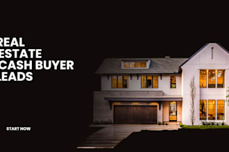 provide active cash buyer,  motivated seller leads
