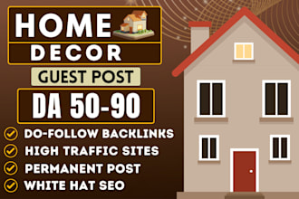 publish home decor guest post on high authority home decor blog
