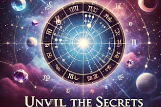 do personalized astrological reading with energy gem connections