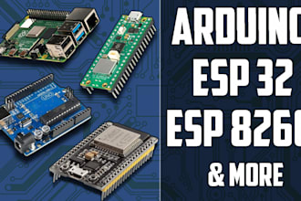 do arduino and esp32 programming and project making