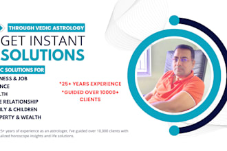 predict your future with 25 years of astrology experience and 9000 insights