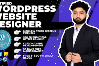 design dynamic wordpress website