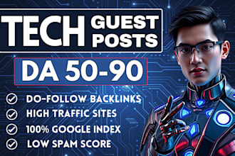 do tech guest post on high traffic technology blog with dofollow tech backlinks