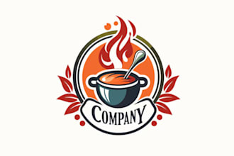 design food trucks chains casual dining restaurant logo