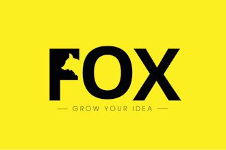 make design a unique, minimalist, lettermark  and modern negative space logo