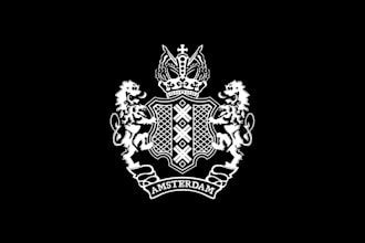 design luxurious amsterdam music logo a sophisticated sound
