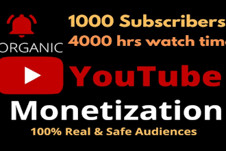 do youtube kid promotion subscription, playlist, 1 million views monetization