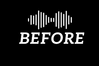 repair, edit, clean up audio and master your audio file