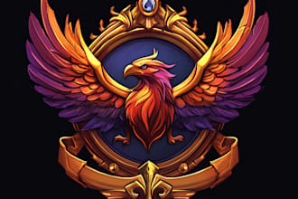 do  a custom fantasy, logo design