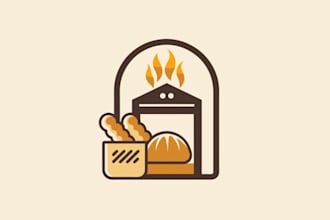 design awesome fry bread branding logo