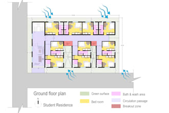 draw your architectural floor plan in auto cad 2d