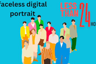 create a faceless portrait from your photo