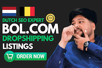 create dutch bolcom dropshipping listings and upload products