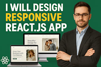build responsive static websites and react applications
