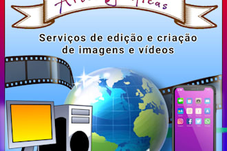 edicao e criacao de imagens e videos