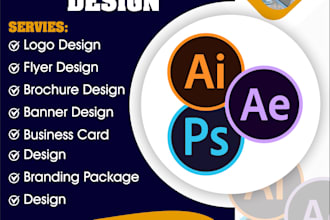 be your dedicated graphic designer for custom branding and business identity