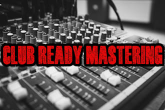 master your music to a competitive standard