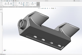 design 2d and 3d product in solid work and autocad