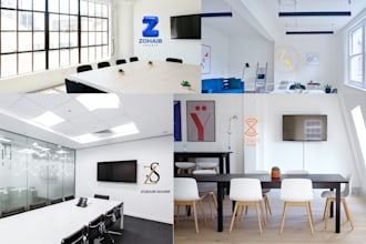 create profesional customized zoom virtual background