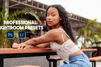 create a lightroom preset for you