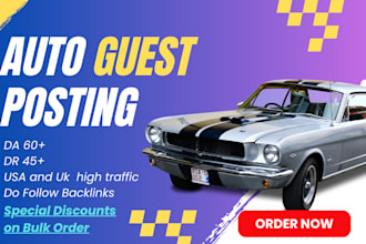 publish guest post on automotive blogs