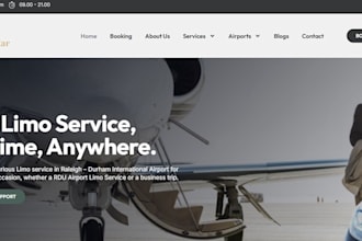 develop responsive wordpress landing page
