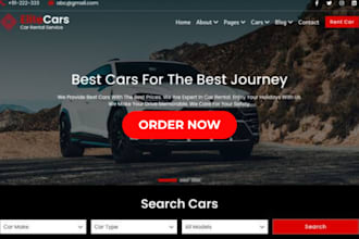 car rental website, car dealer website rental website car rental booking website