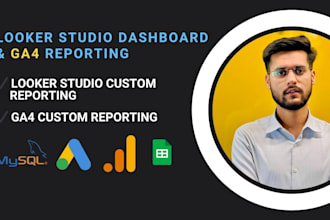 create and fix looker studio or google data studio dashboard