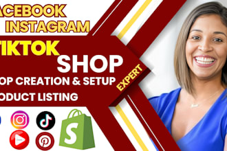 setup tiktok shop pinterest facebook shop instagram shop usa tiktok shop manager