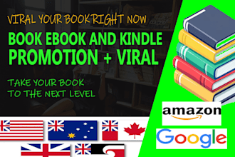 viral amazon kindle ebook and book promotion target book reader