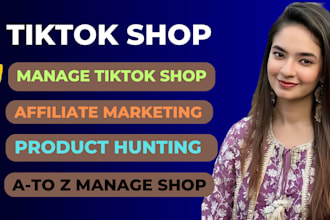 set up tiktok shop dropshipping with product hunting