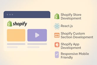 dev shopify liquid, shopify meta tags, shopify apps, react js, theme developer