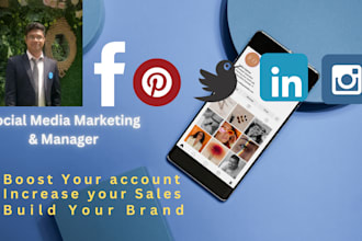 act as your social media marketing manager and personal assistant