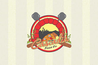 design a delicious bakery, bread, pizza, or restaurant logo