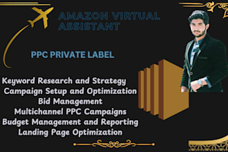 be your amazon fba virtual assistant for amazon private label amazon expert
