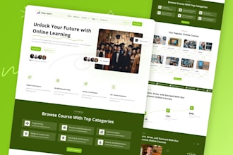 design website UI UX in figma