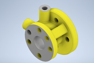 design 3d parts for cnc manufacturing or 3d printing
