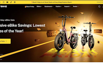 design ebike shopify store bicycle website ebike accessories bicycle saddles