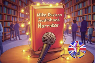 record your audiobook in a british english male accent to acx standards