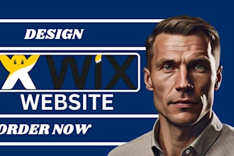 build and customize a professional wix website development with seo optimization