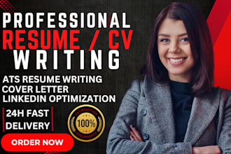 professional resume, cv, cover letter writing service, linkedin optimization