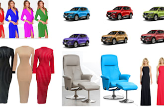 do professional photos color correction, color change, image enhancement