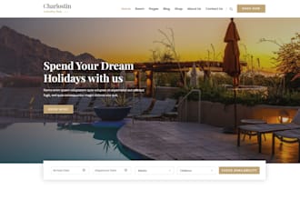 vacation website, vacation, airbnb website, direct booking website, vacation