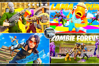 design professional fortnite map thumbnail