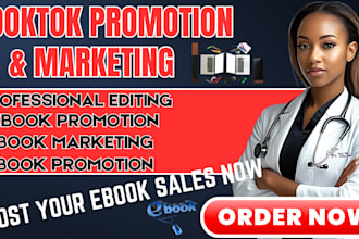 promote your ebook sales on my booktok tiktok account