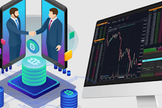 develop custom airdrop presale website, crypto exchange website, wallet app