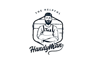 design vintage handyman business logo