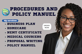 write home care, nemt, healthcare and medical couriers policy and procedures