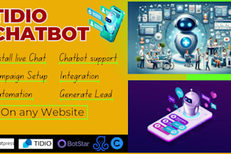 build a chatbot and live chat for your website with tidio